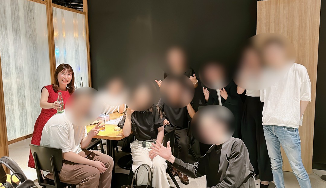 大阪梅田で開催した美容好き交流会の集合写真